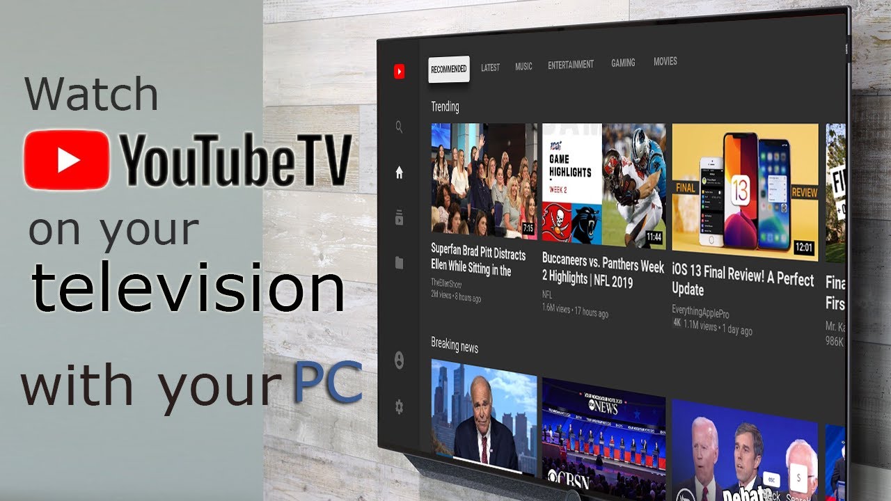 youtube tv application for mac